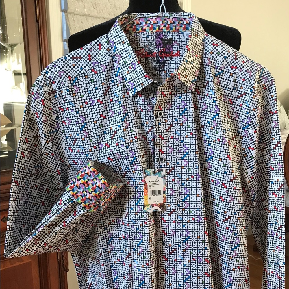 Robert Graham shirt.
